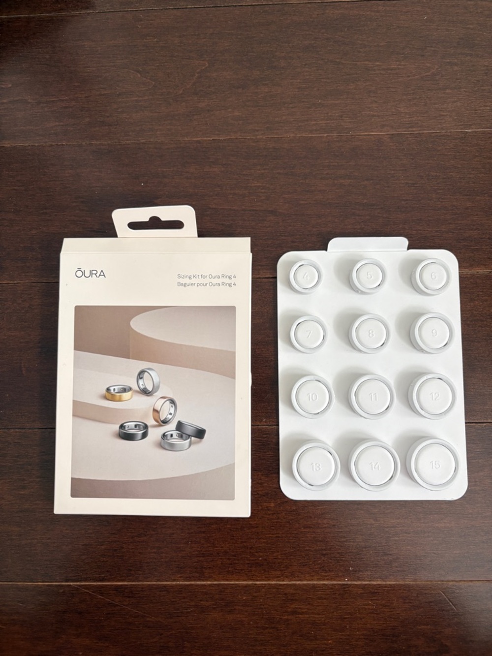 Oura Ring sizing kit